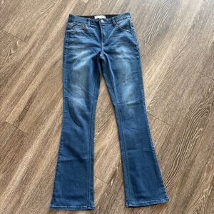 Wit & Wisdom Bootcut Jeans Size 4 Blue Stretch Denim 32” Inseam